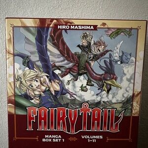 Fairy Tail Manga Box Set 1 Volumes 1-11